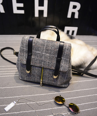 廠家供應 英倫格子雙肩包帆布書包秋冬新款熱賣學生背包 現貨批發 - 廠家供應 英倫格子雙肩包帆布書包秋冬新款熱賣學生背包 現貨批發廠家 - 廠家供應 英倫格子雙肩包帆布書包秋冬新款熱賣學生背包 現貨批發價格 - 保定白溝新城益輝箱包皮具銷售處 - 